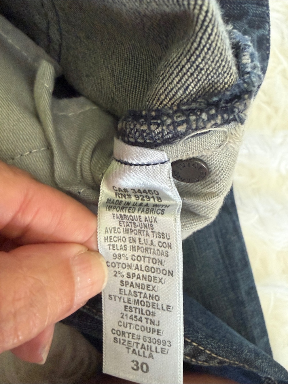 Juicy Couture Women's Blue Boot Cut Jeans Y2K - Picture 6 of 10